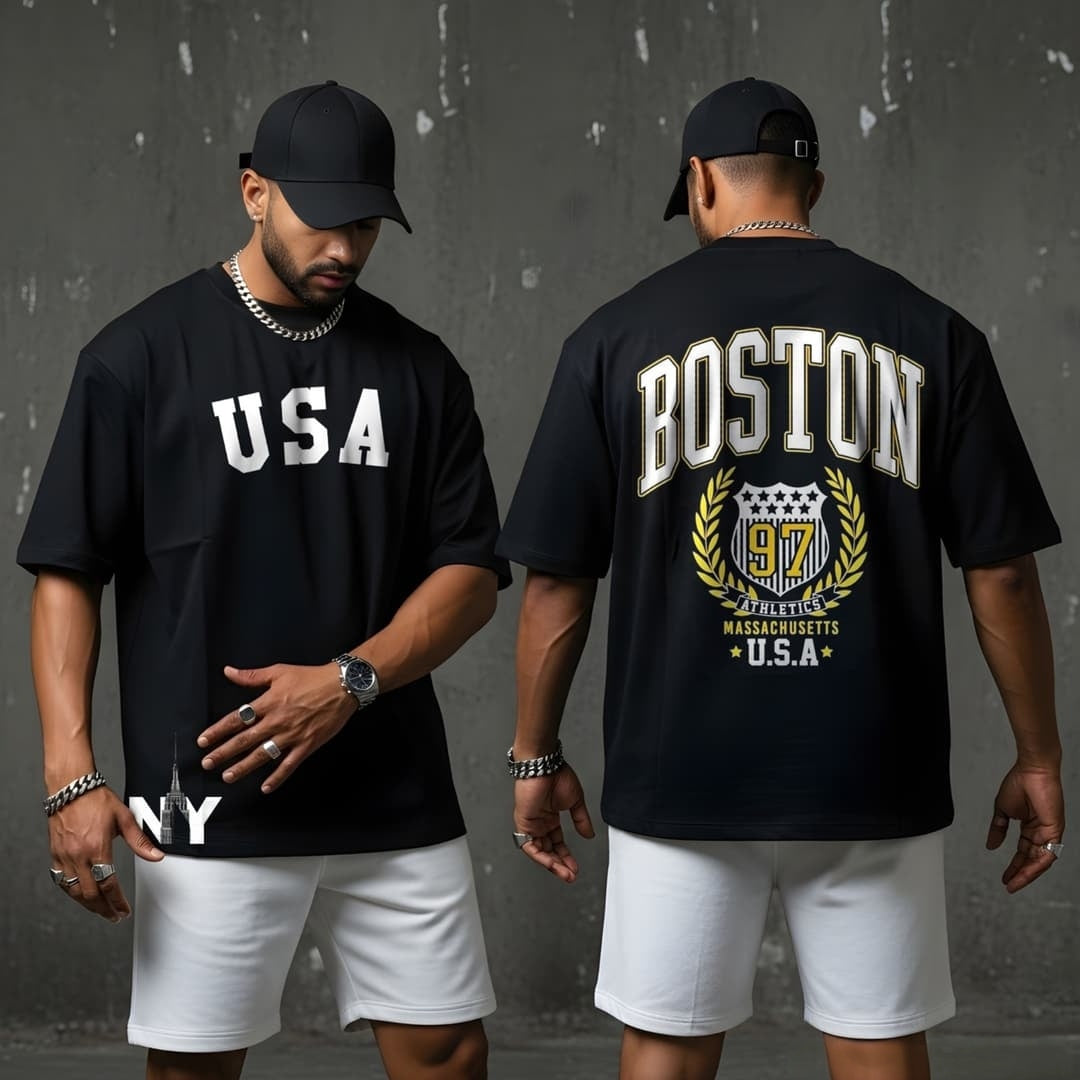 Boston 97 Varsity Oversized T-Shirt