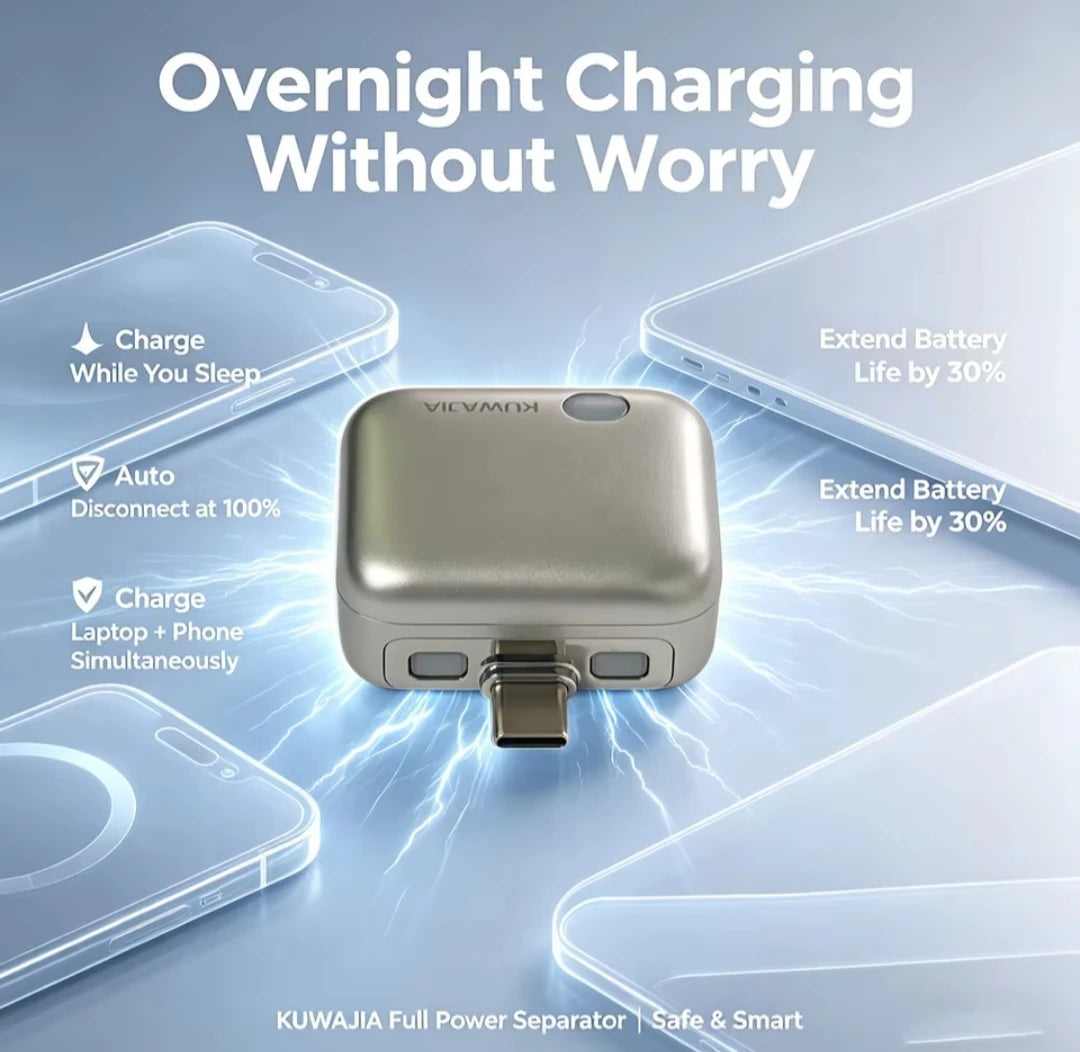 Smart Charger Adapter Auto Power Disconnector