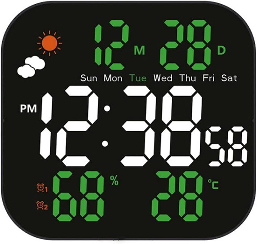 Digital Wall Clock