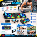 Push Up Board for Men & Women, Multi-Function Foldable Push up Board