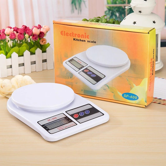 SF-400 ඩිජිටල් මුළුතැන්ගෙයි තරාදිය 10KG – LCD ඉලෙක්ට්‍රොනික ආහාර හා පාර්සල් කිරුම් තරාදිය