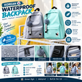 Waterproof Korean Backpack